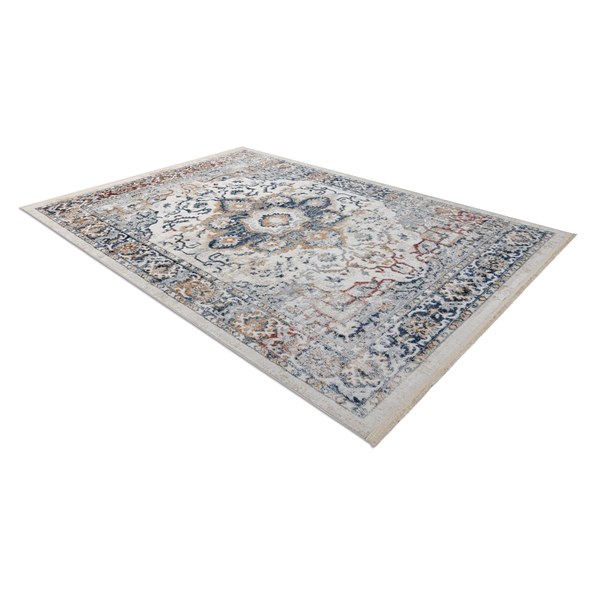 Dywan DISTIN 0834A granatowy / niebieski / 80x150 cm