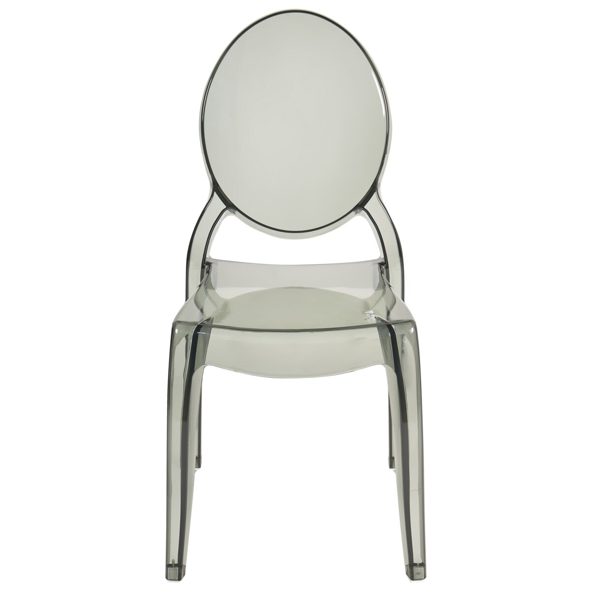 Zestaw 4 krzeseł do jadalni MERTON Czarny