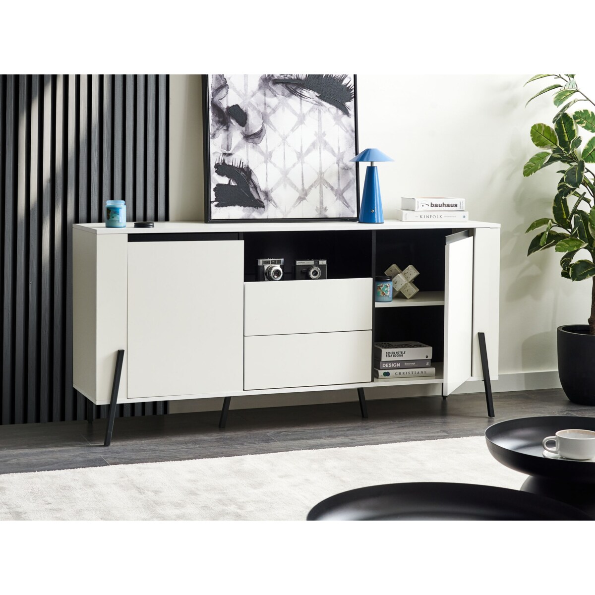 Szafka 2-drzwiowa BLACKPOOL Biały