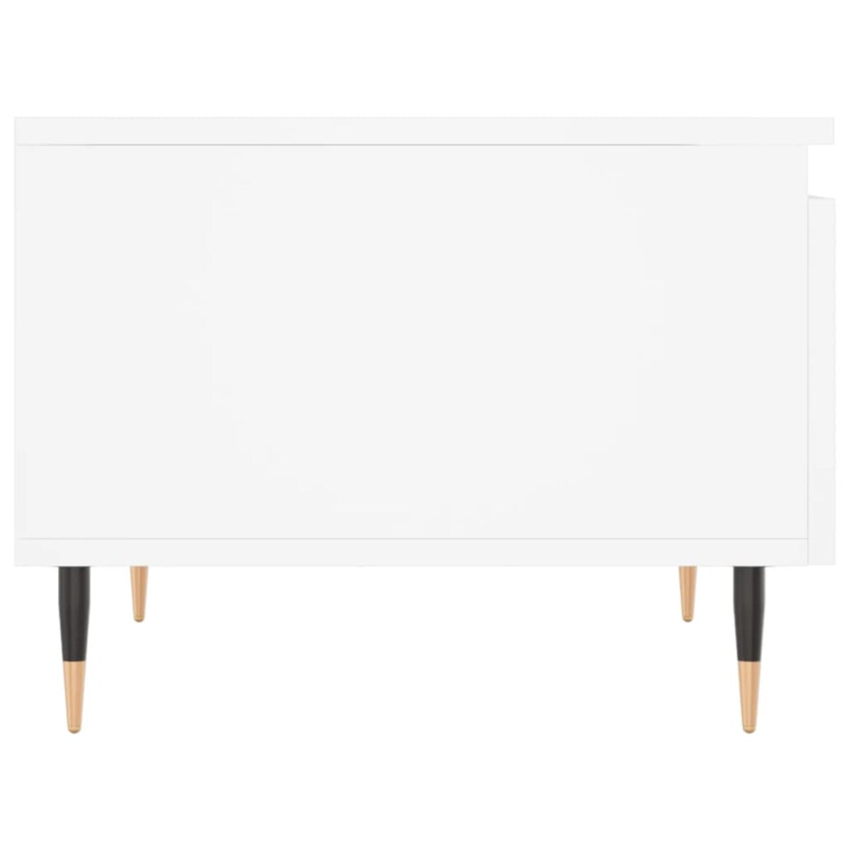 vidaXL Stolik kawowy, biały, 50x46x35 cm, materiał drewnopochodny