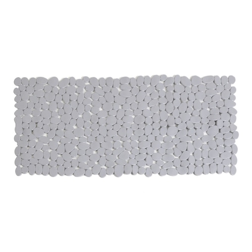 mata łazienkowa antypoślizgowa 90 x 40 cm PVC szara
