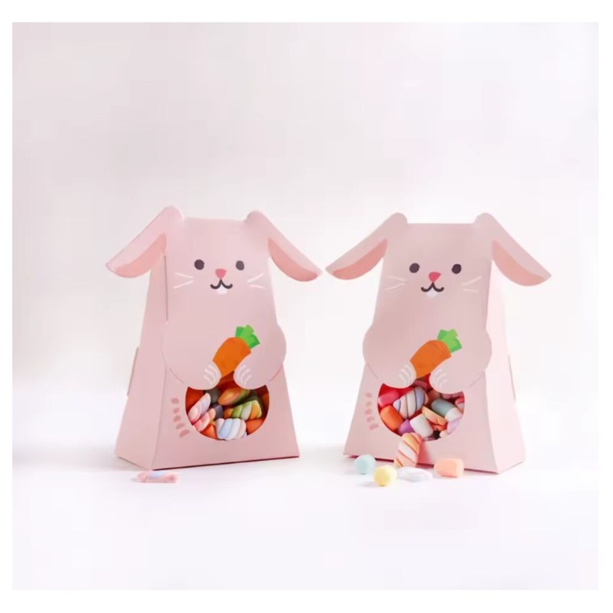 Pudełko PREZENTOWE ozdobne w kształcie Króliczka 1 szt. 10x5x16,5cm OPO42R