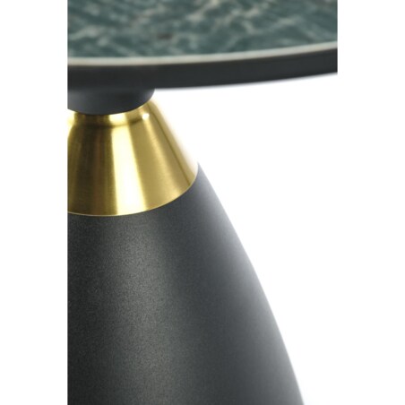 STOLIK KAWOWY Namas zielony marmur CERAMICZNY 50x52cm