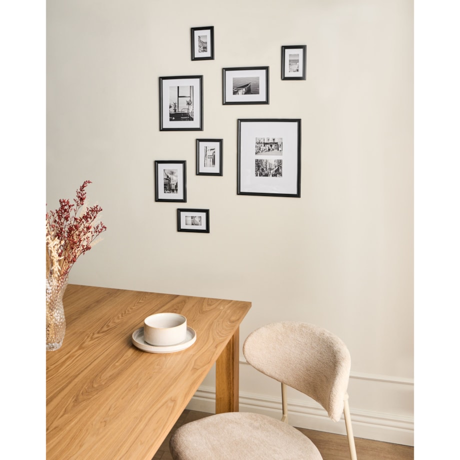 Ramka na zdjęcia GARANGO Motyw miejski Motyw morski Czarny