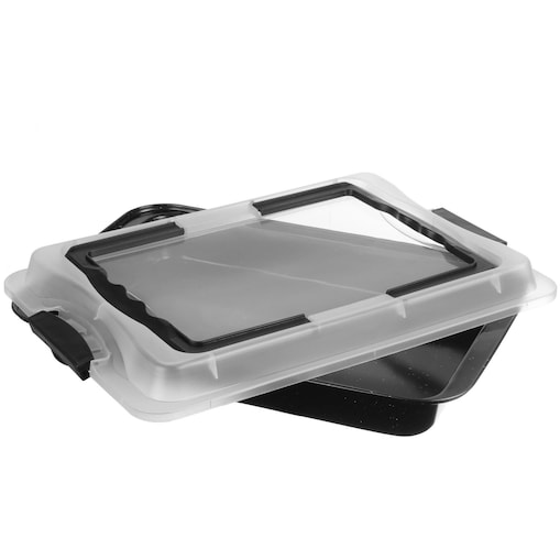 Forma Blacha do pieczenia 42x29x5,5 cm z pokrywą, powłoka Non-stick BRUNBESTE BB-2552