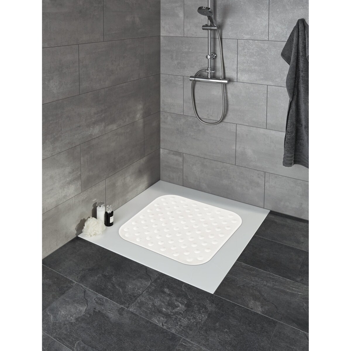 Kleine Wolke Formosa Mata bezpieczeństwa pod prysznic biały 53x 53 cm