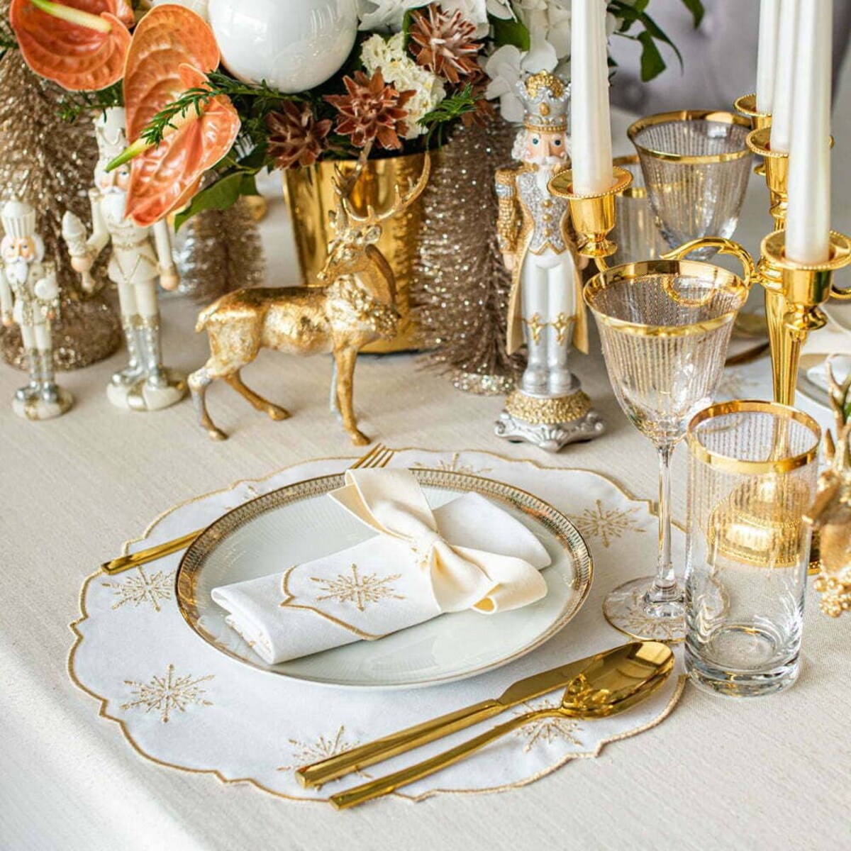 Bieżnik Shiny Gold 50x140