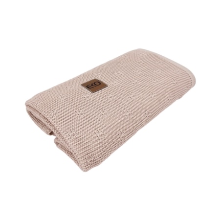 Kocyk bambusowy PUDROWY RÓŻ