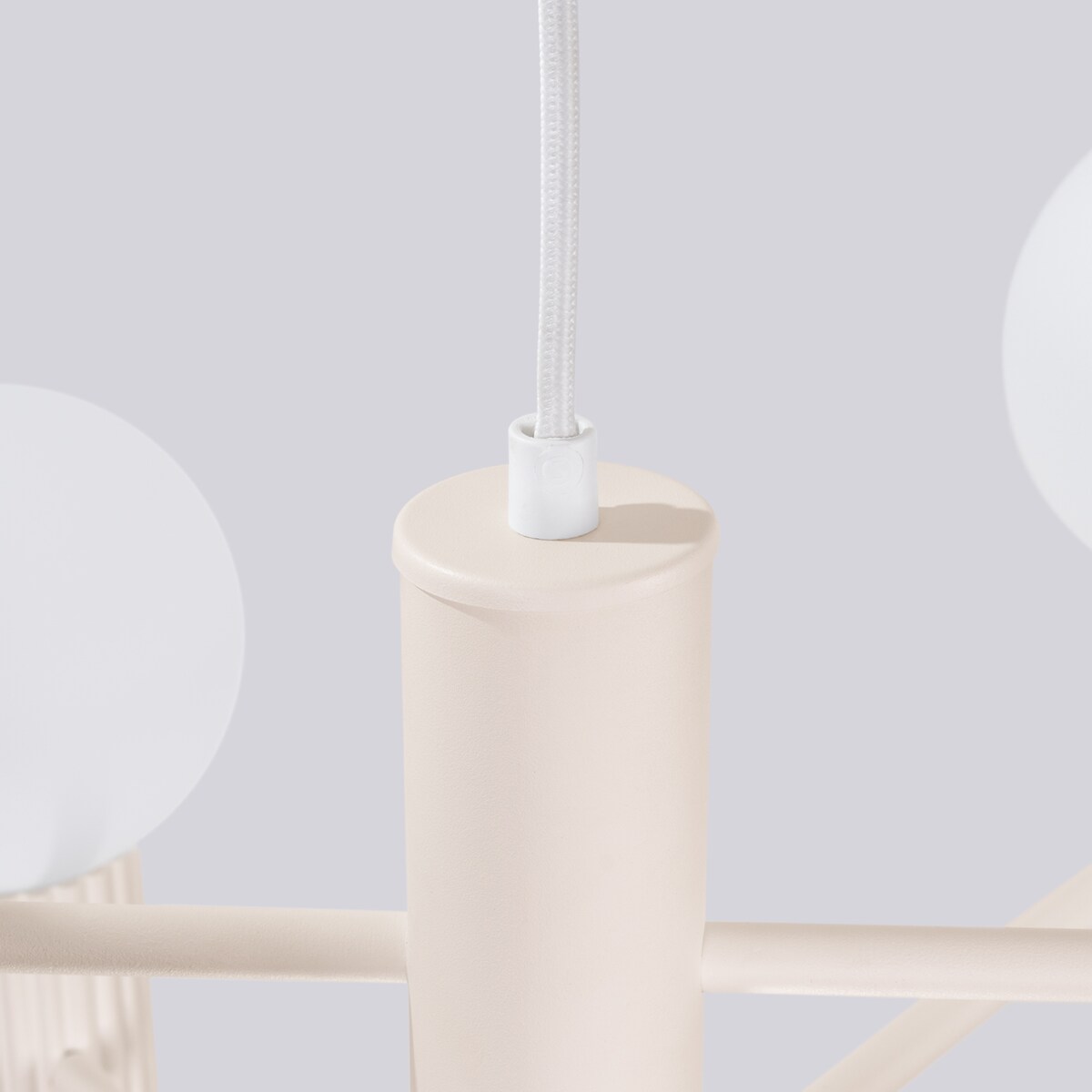 Żyrandol HALO 6 beżowy