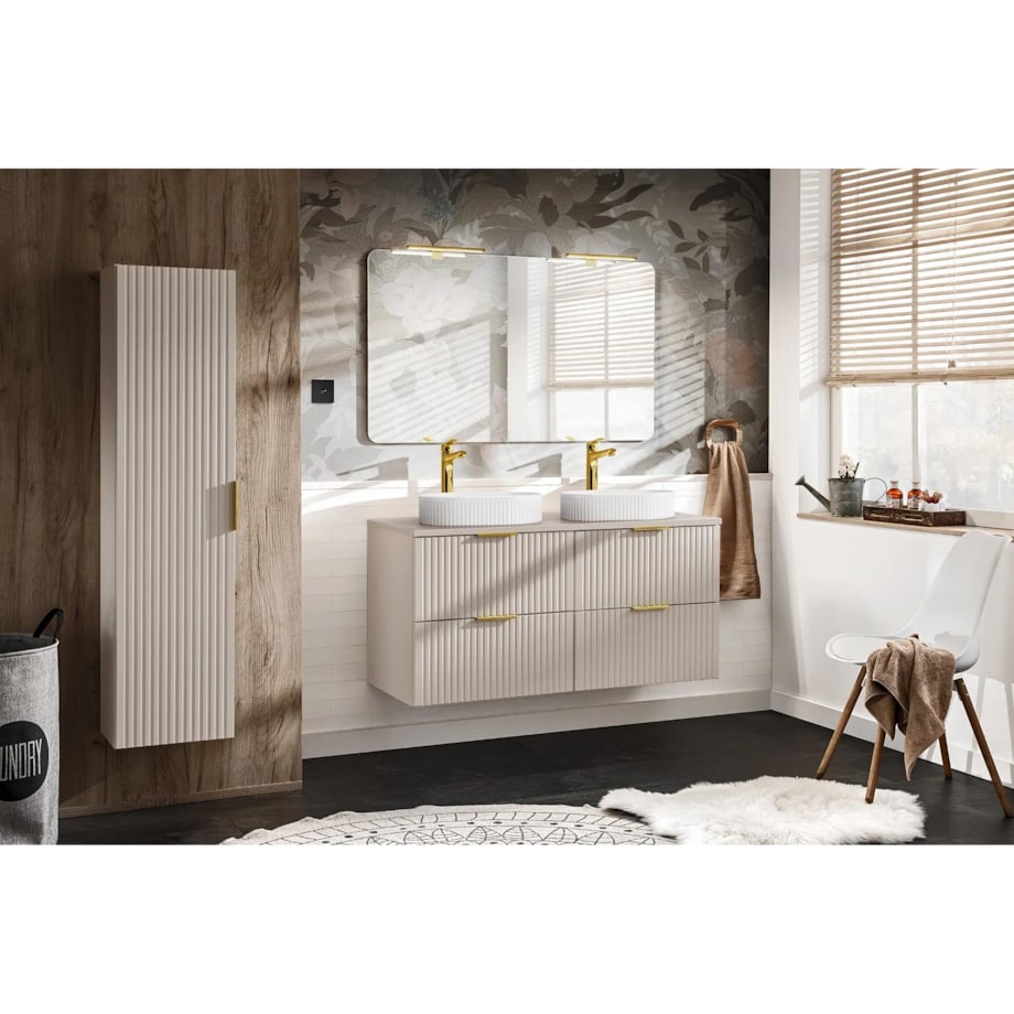 Szafka łazienkowa ADEL CASHMERE 80-01-1D 35cm kaszmirowa