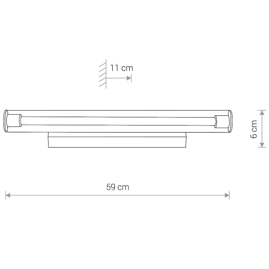 Lampa ścienna 8171 ION LED M Chrom Nowodvorski