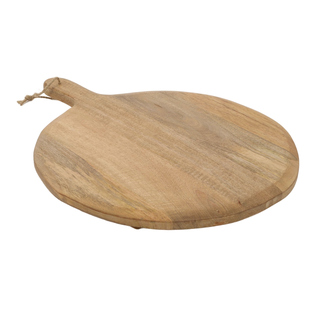 Okrągła deska do serwowania z drewna mango, Ø 47 cm, kolor brązowy