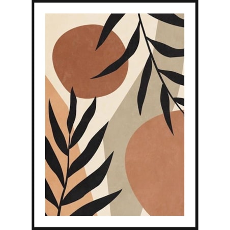 Poster Story, Plakat, Obraz - Gałązki i Kształty, wymiary 60 x 84 cm