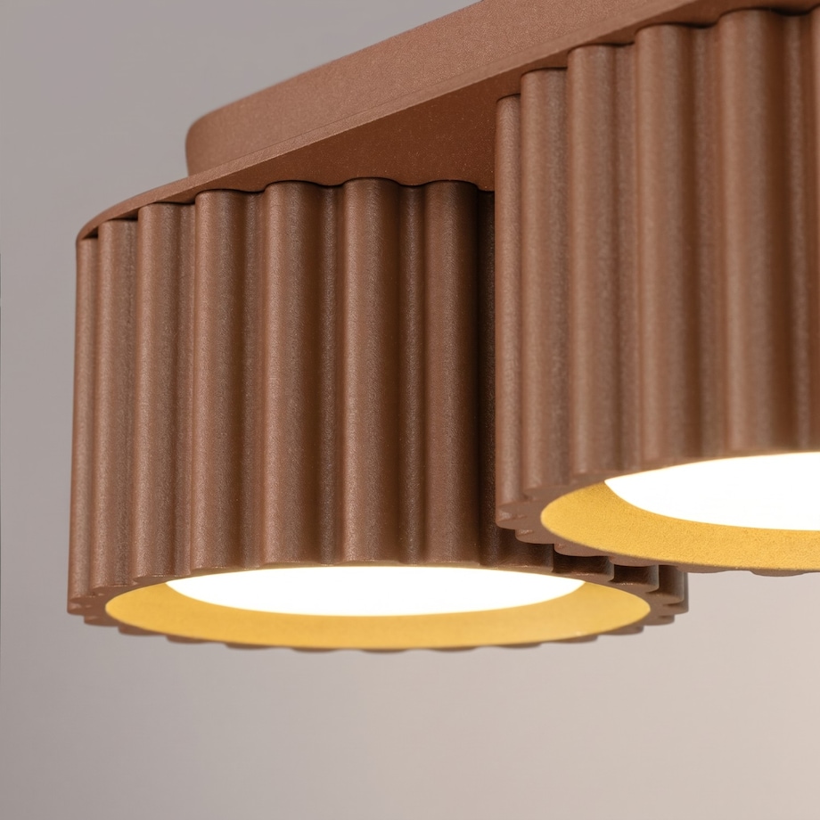 Plafon AURA 3 mocca Gx53