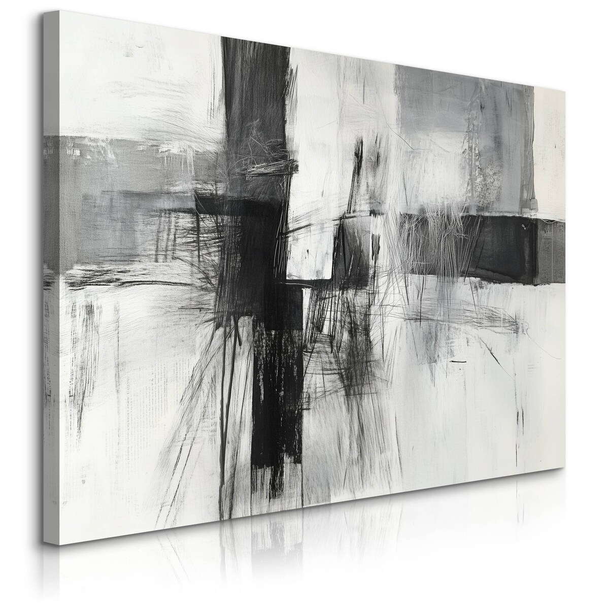 Obraz Ścienny Do Salonu Sypialni Abstrakcja Szkice Nowoczesny Styl 120x80cm