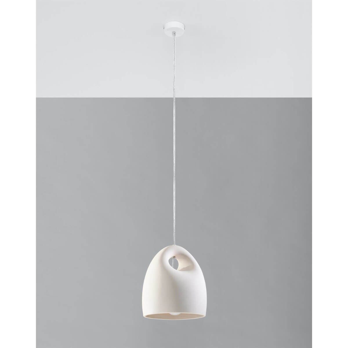 Lampa wisząca ceramiczna BUKANO