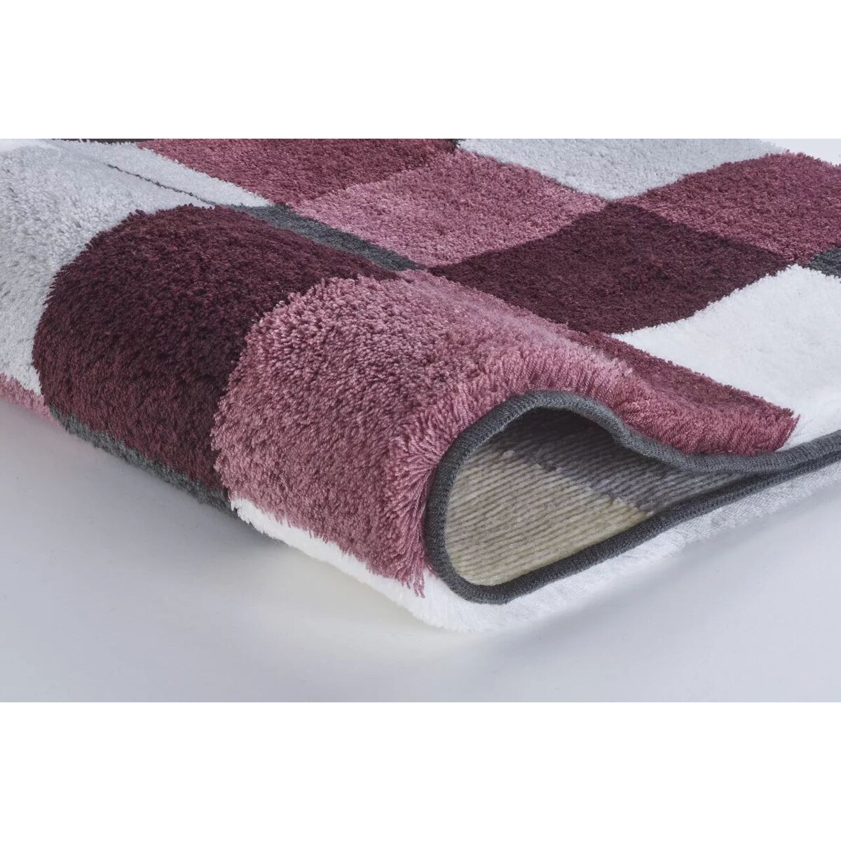 Kleine Wolke Caro Dywanik łazienkowy bordowy 60x105 cm