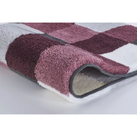 Kleine Wolke Caro Dywanik łazienkowy bordowy 60x105 cm