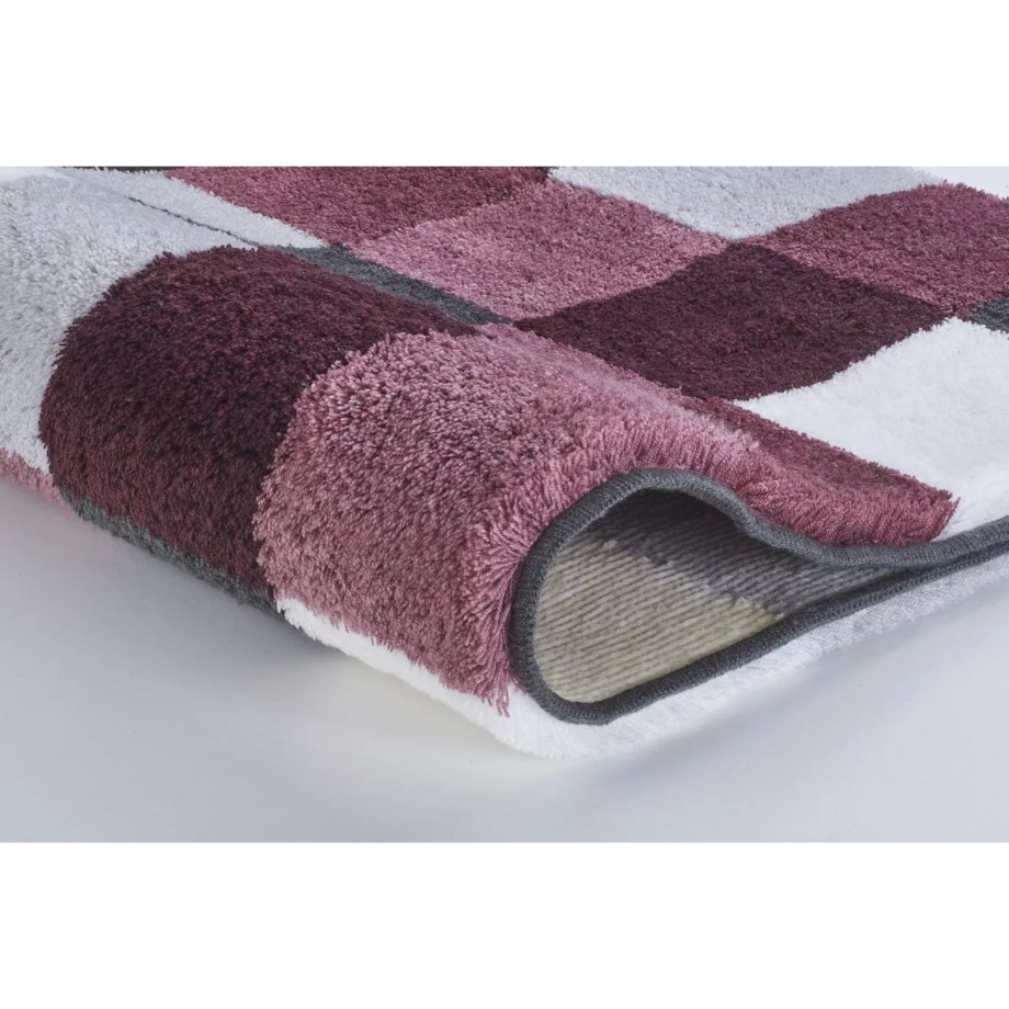 Kleine Wolke Caro Dywanik łazienkowy bordowy 60x105 cm