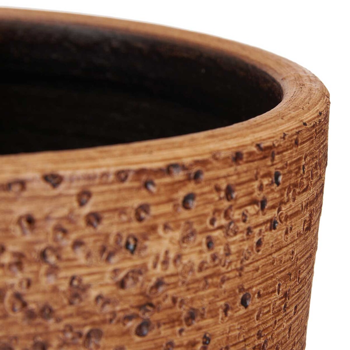 Ceramiczne doniczki DOTS&LINES, 2 sztuki: Ø 20 cm i Ø 25 cm