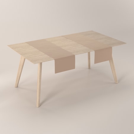 Bieżnik prostokątny 40x130 beżowy