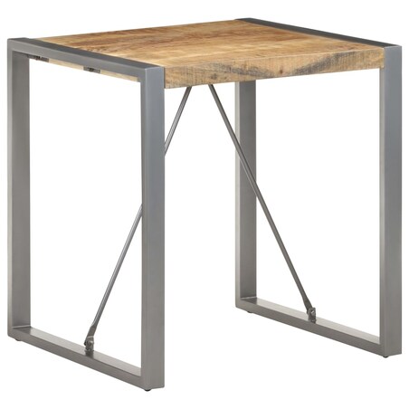 vidaXL Stół jadalniany, 70x70x75 cm, lite surowe drewno mango