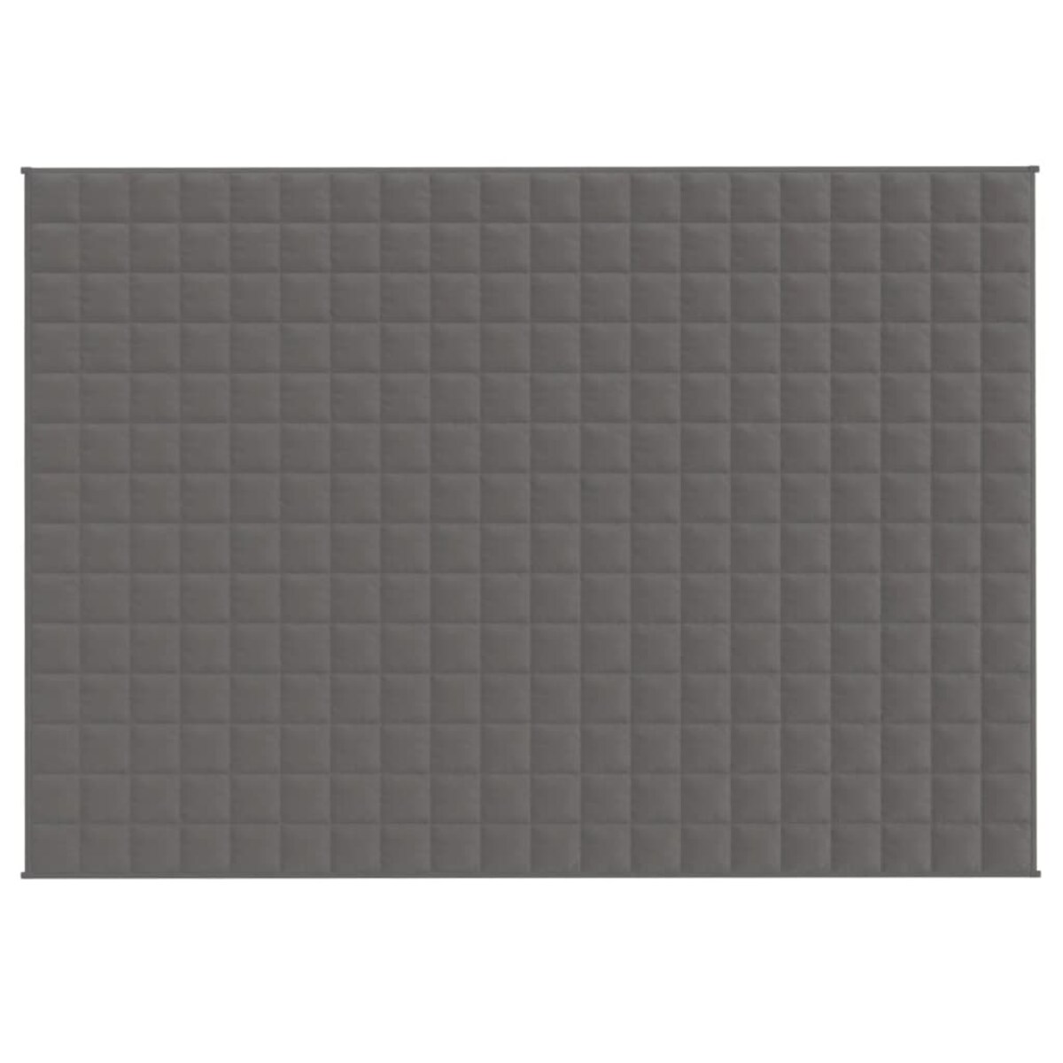 vidaXL Koc obciążeniowy, szary, 140x200 cm, 10 kg, tkanina