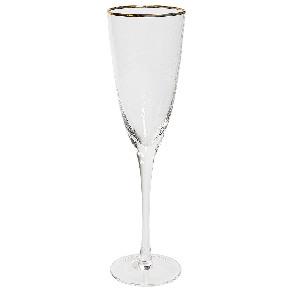 Zestaw 4 kieliszków do szampana flet TOPAZ 250 ml Przezroczysty