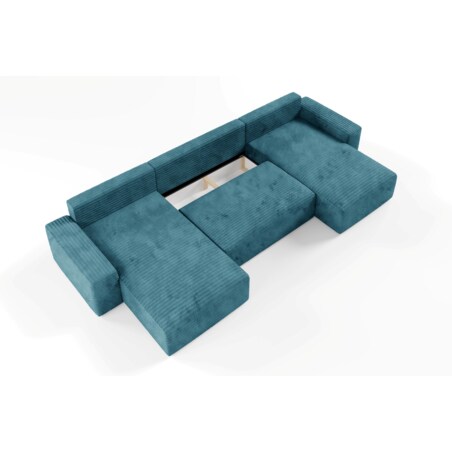 Narożnik COCO U z funkcją spania Kolor: TILIA 75