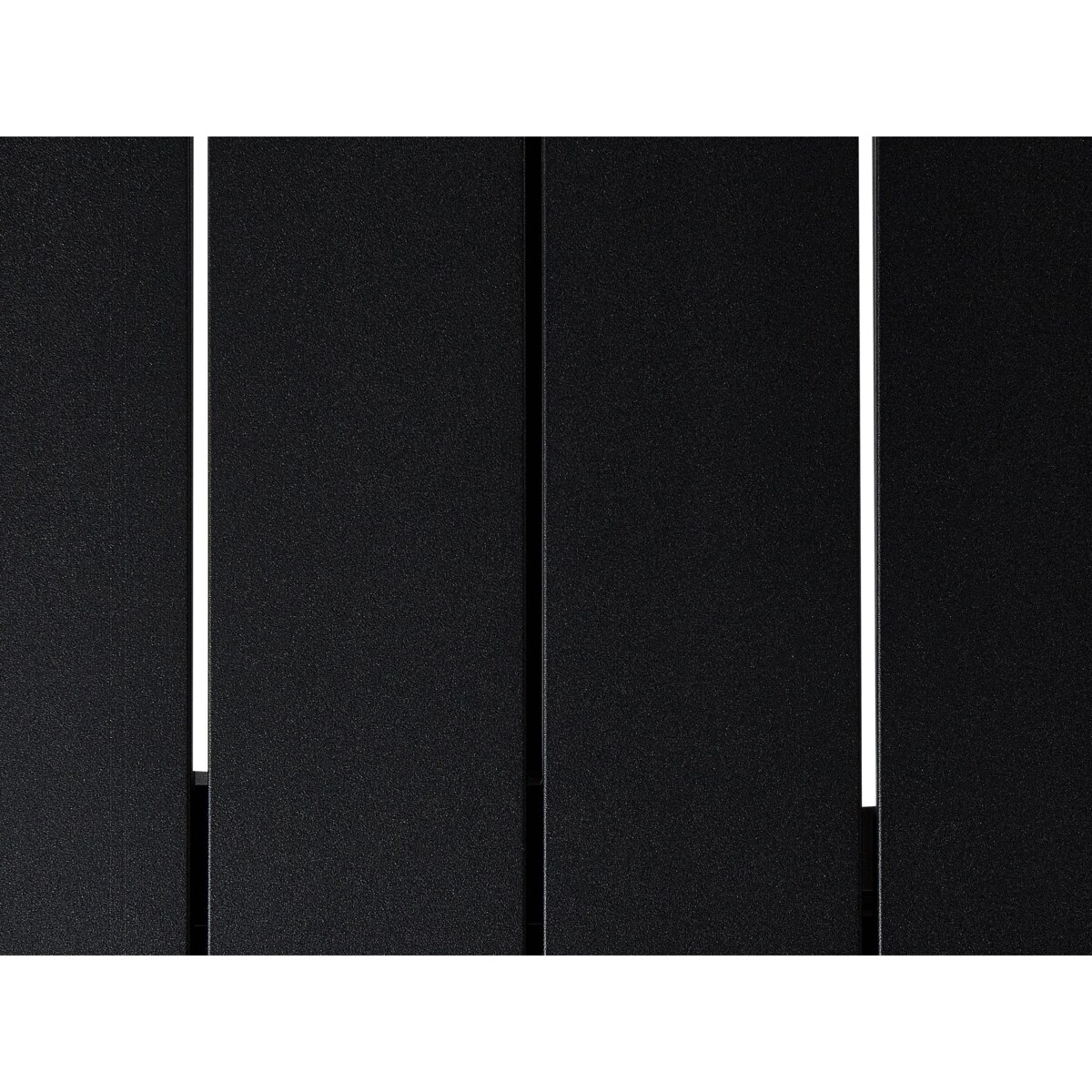 Zestaw ogrodowy dla 8 osób VALCANETTO/BUSSETO Metal Czarny