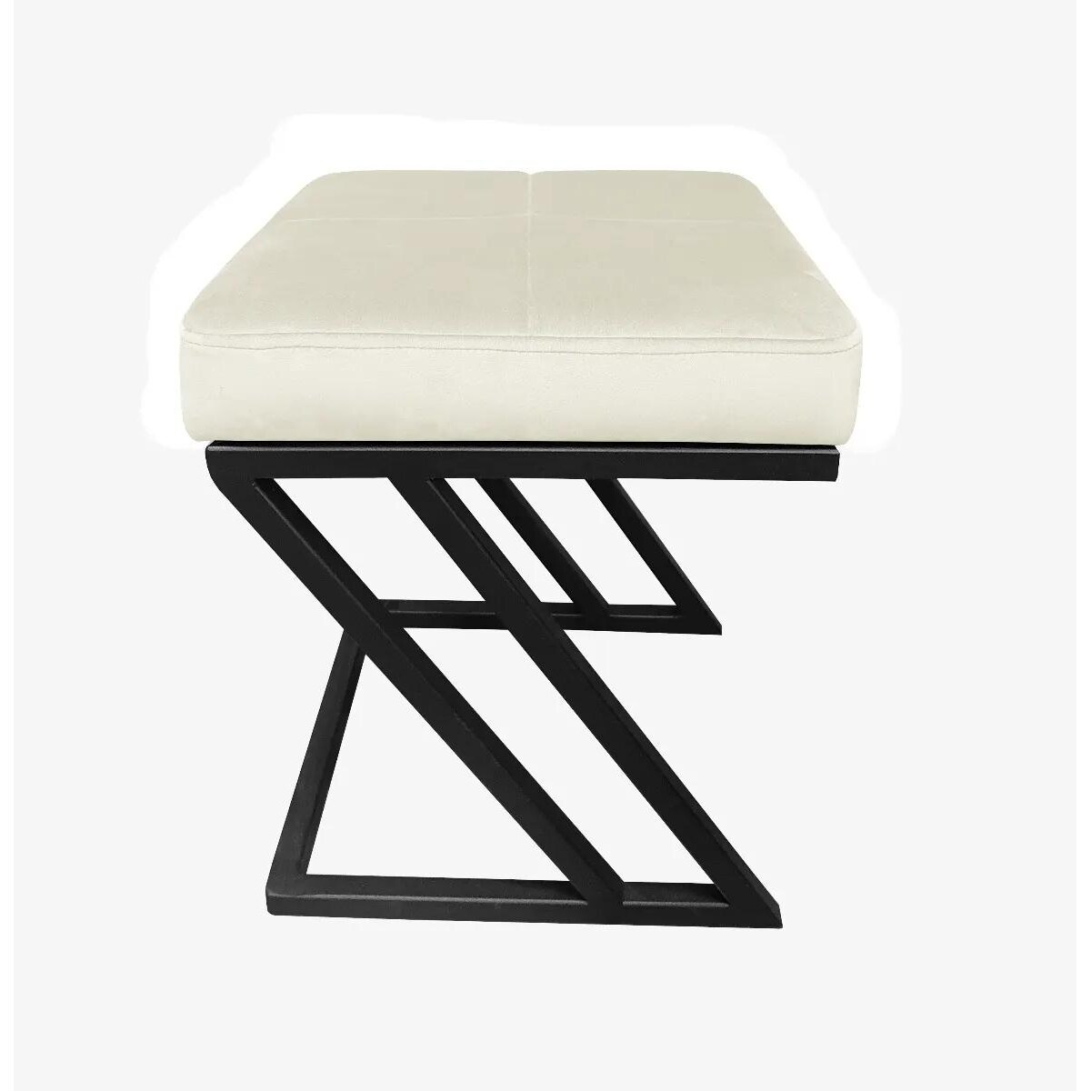 Pufa ZAZU MG VELVET ecru