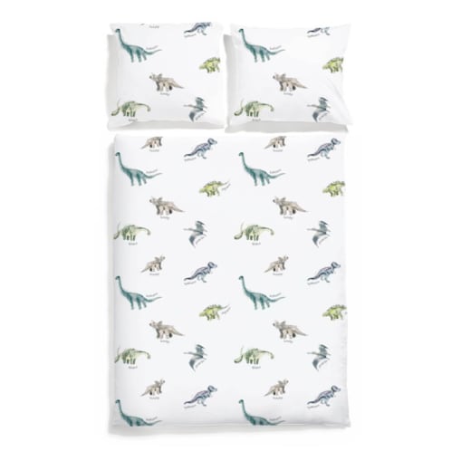 Pościel Dinozaury 160/200 + 2 x 70/80 cm