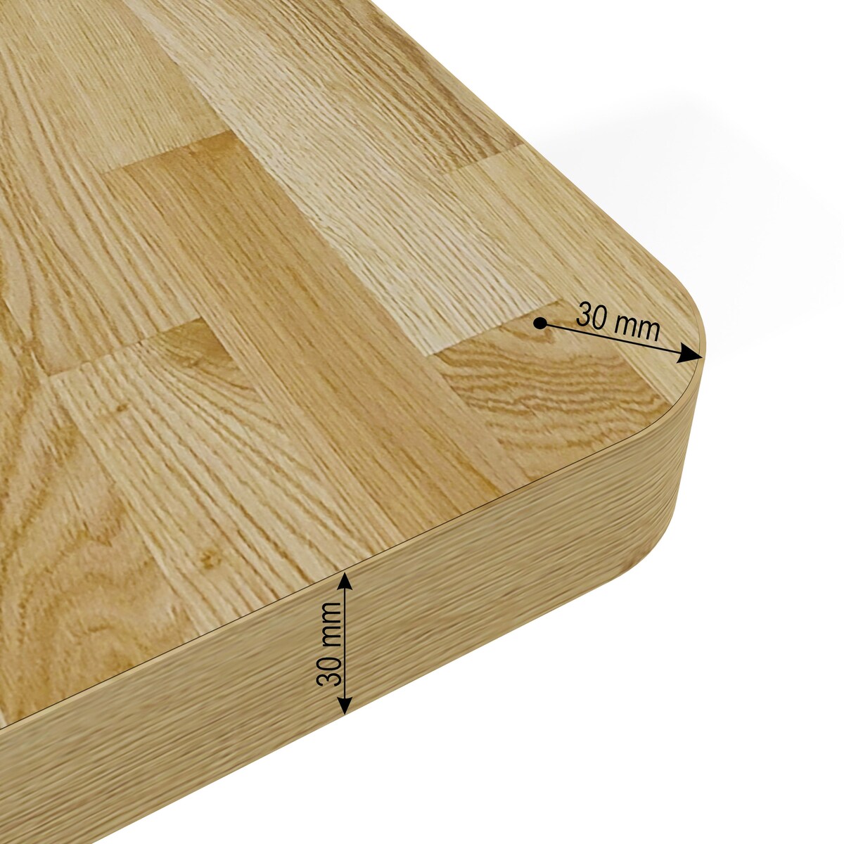 Biurko elektryczne z regulacją BIMotion 2S 160x80 czarny/dąb