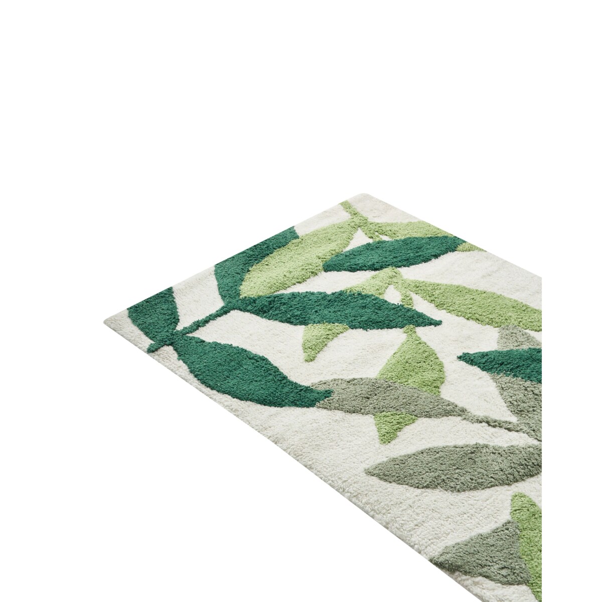 Dywanik łazienkowy ASAN Zielony 60 x 90 cm Bawełna