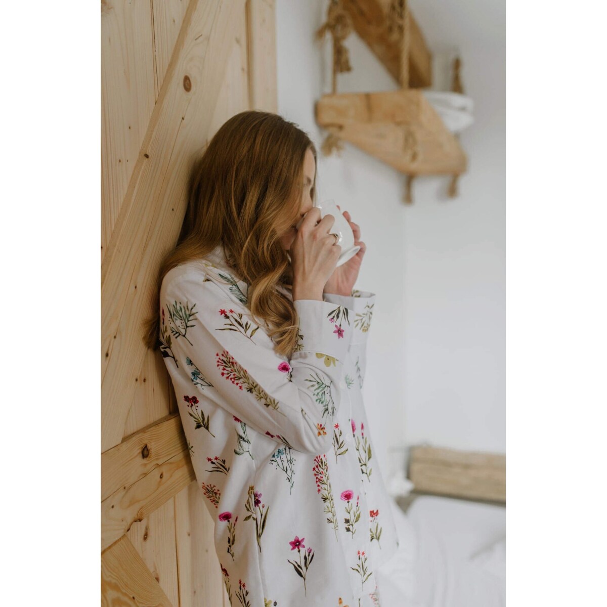 Piżama Polne kwiaty długa L