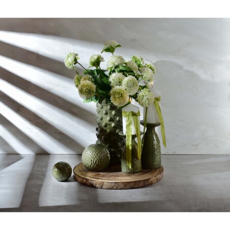 YARINE GREEN Świecznik 11x10x20cm