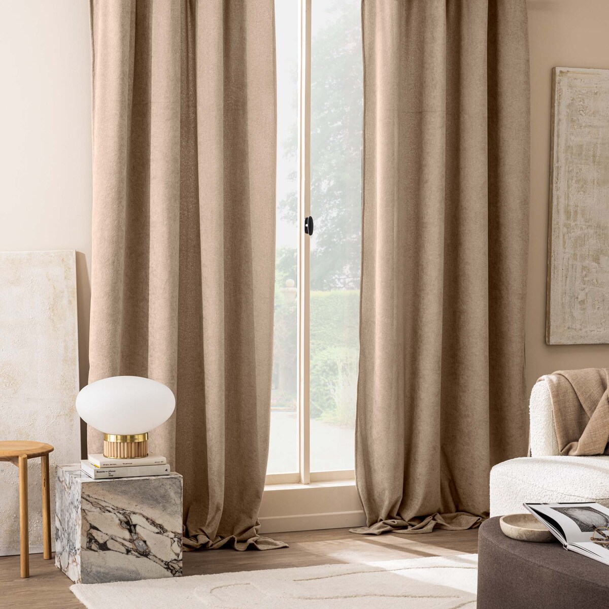 Zasłona z przelotkami 140 x 260 cm WINONA