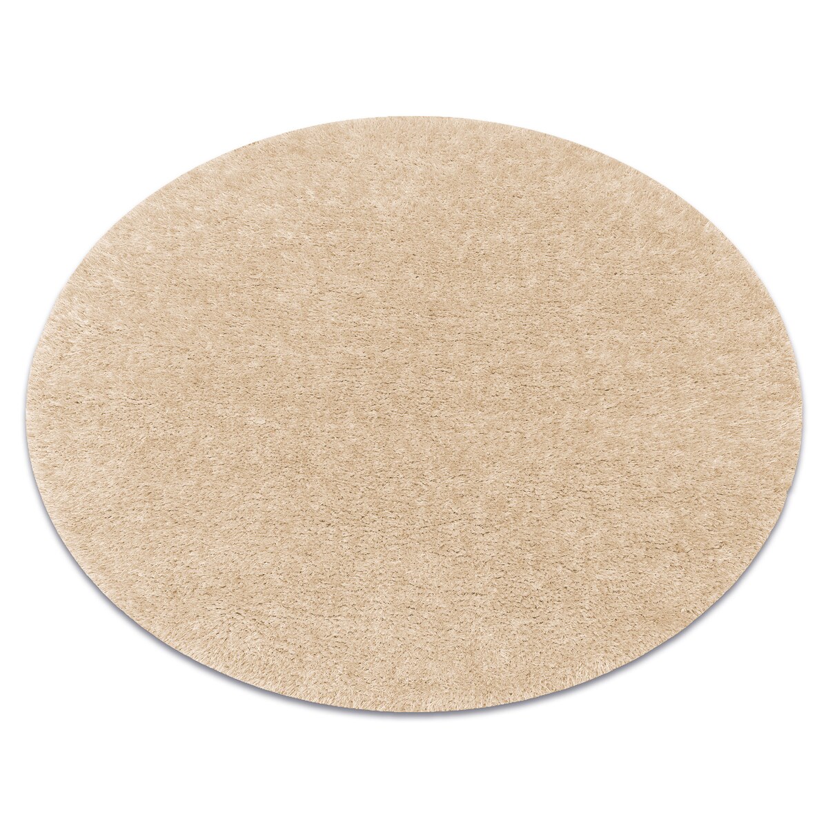 Dywan BUENOS koło 6652 shaggy jednolity, koło 100 cm