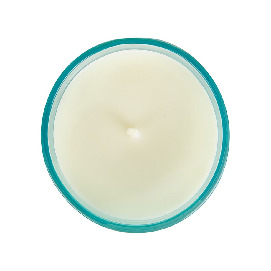 3 świece zapachowe sojowe szałwia z solą morską/ morski/ orchidea COLORFUL BARREL