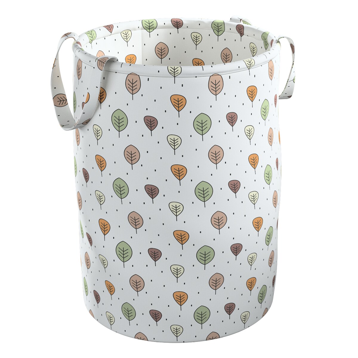 Kosz na zabawki Tobi, ecru-brązowy, 40x50cm, Magic Collection