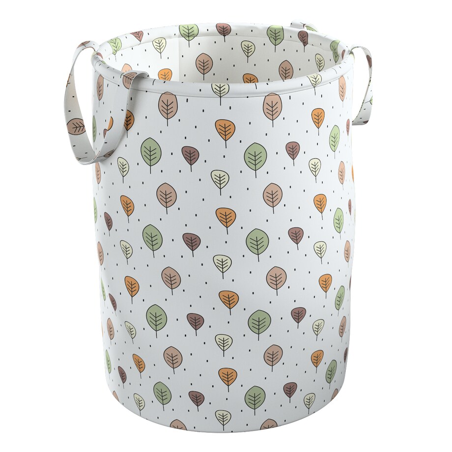 Kosz na zabawki Tobi, ecru-brązowy, 40x50cm, Magic Collection