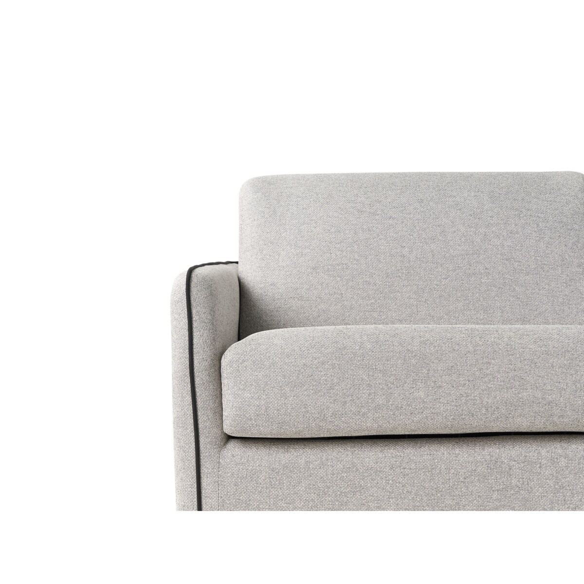 Sofa rozkładana ISHOJ Jasnoszary Tkanina