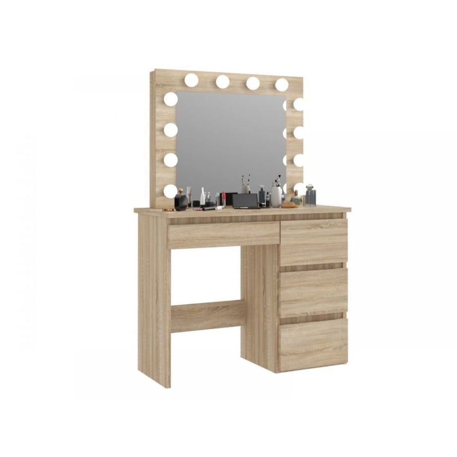 Toaletka ALEKSANDRA 4 dąb sonoma