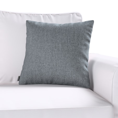 Poszewka Kinga na poduszkę 50x50 grafitowo - szary szenil