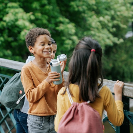 Kubek termiczny dziecięcy Racoon Pop, 360 ml, Monbento