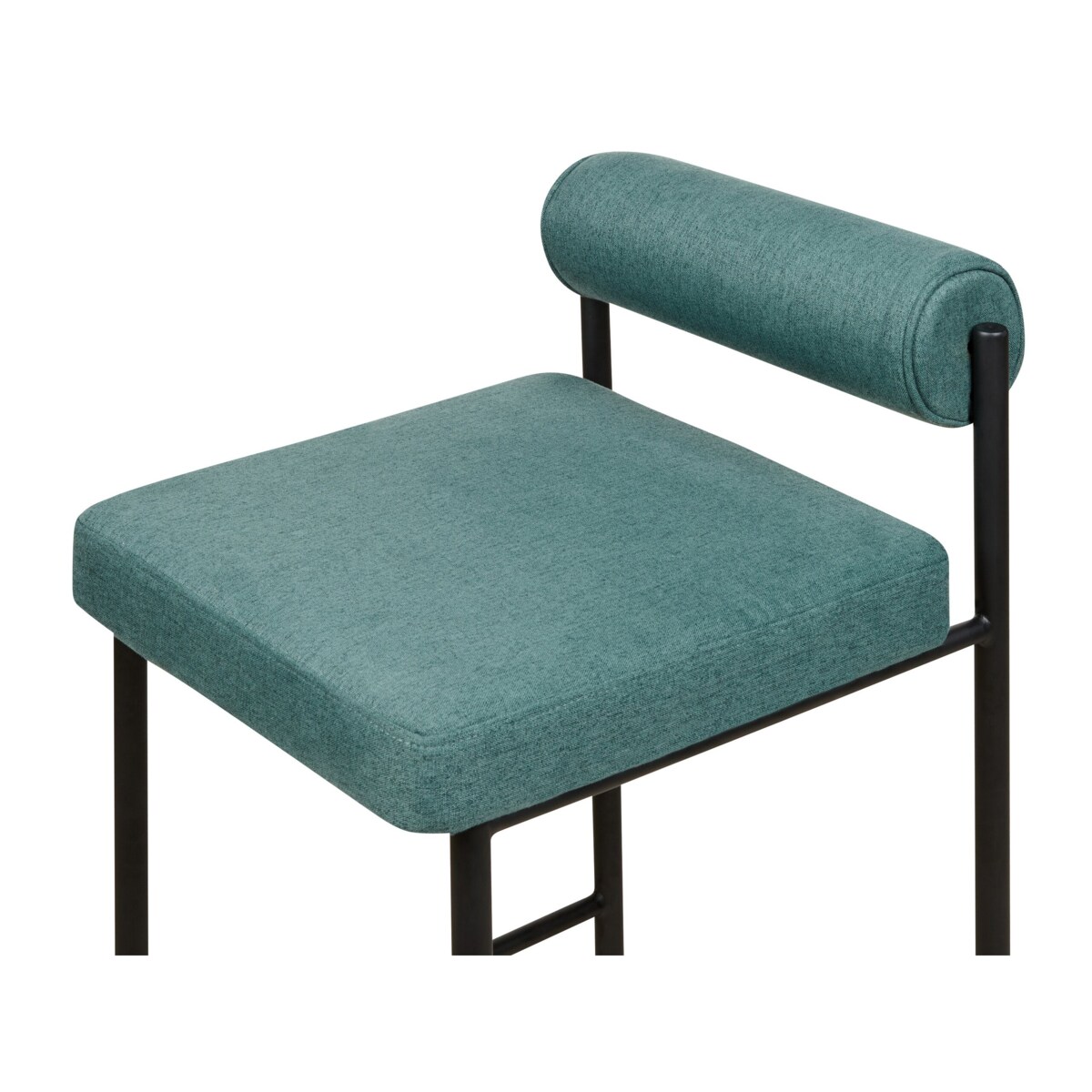 Zestaw 2 krzeseł barowych lazurowy AMAYA