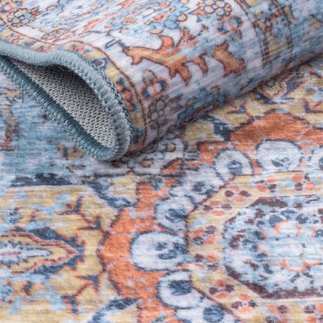 Dywan Klasyczny Sereno 80x200 cm Velvet Niebieski