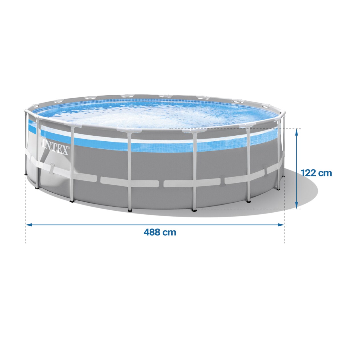 Basen ogrodowy stelażowy 488x122cm 6w1 Intex 26730