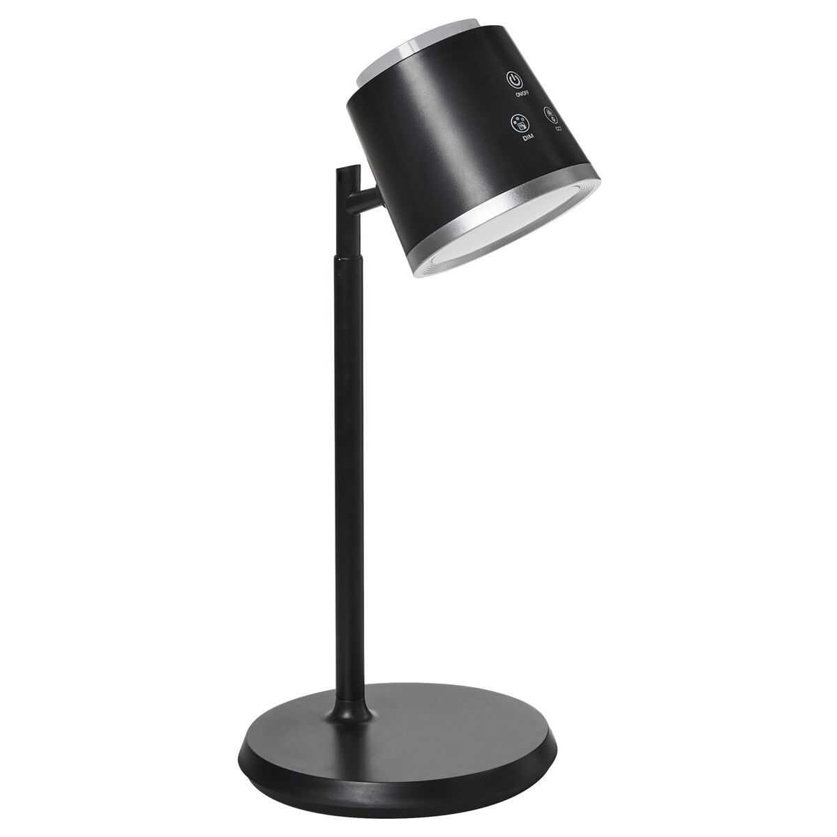 Bezprzewodowa lampa stołowa LED LIBRA Ze ściemniaczem Czarny