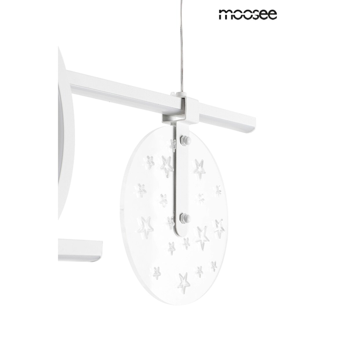 MOOSEE lampa wisząca STARS biała